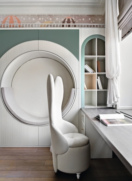 Минимализм с классическими деталями: квартира для молодой семьи