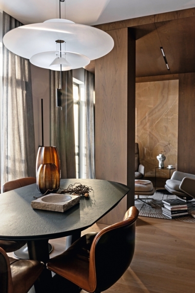 На слиянии двух рек: современный пентхаус в Омске