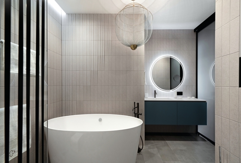 На слиянии двух рек: современный пентхаус в Омске