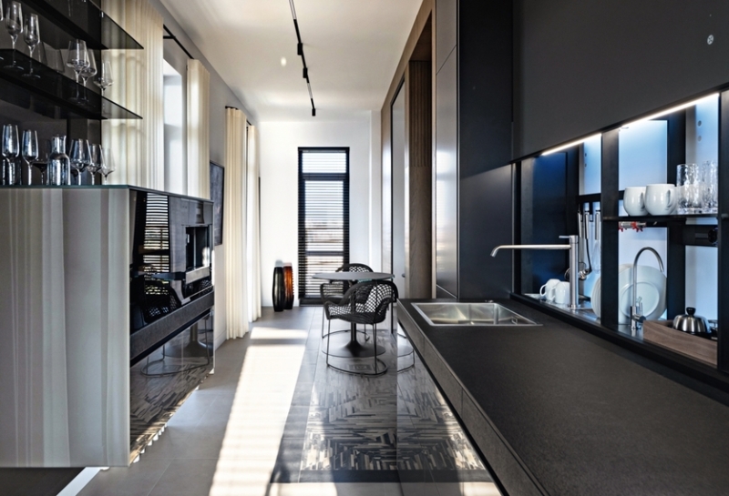 На слиянии двух рек: современный пентхаус в Омске