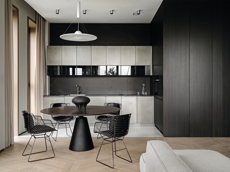 Брутальная и динамичная: квартира для современного молодого человека