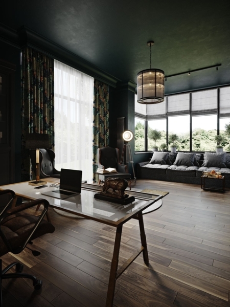 Как красиво оформить кабинет: 5 мнений дизайнеров