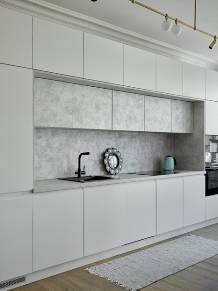 Скандинавский минимализм с японскими мотивами и французской душой: квартира в Нижнем Новгороде