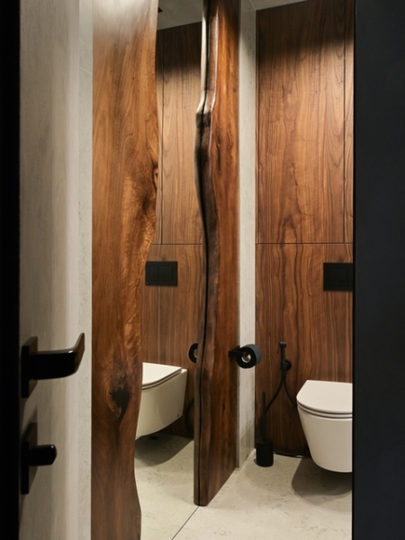 Уютная мужская «берлога» с природными акцентами: квартира в Санкт-Петербурге