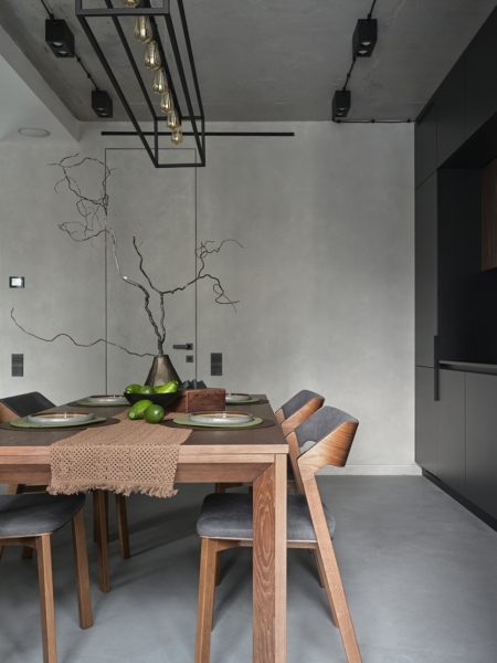 Уютная мужская «берлога» с природными акцентами: квартира в Санкт-Петербурге