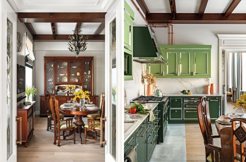 История и современный комфорт: квартира в духе петербургской классики