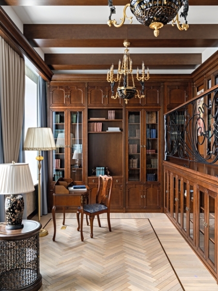 История и современный комфорт: квартира в духе петербургской классики