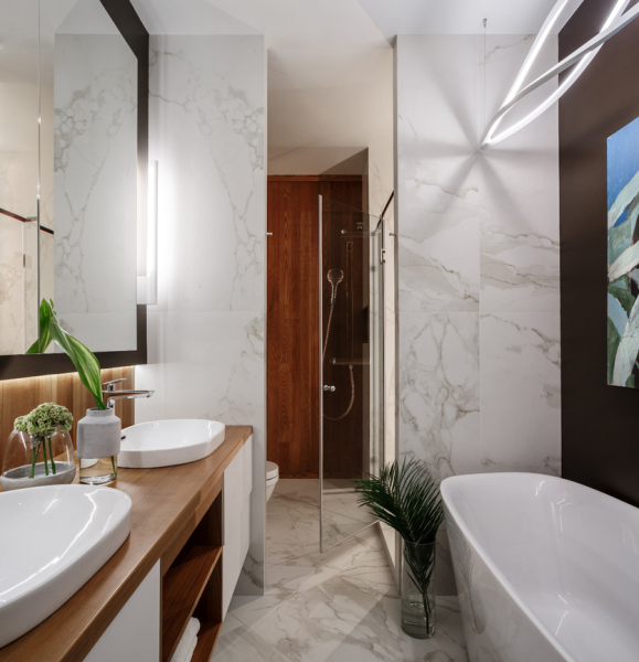 Как красиво оформить ванную комнату: 5 советов дизайнеров