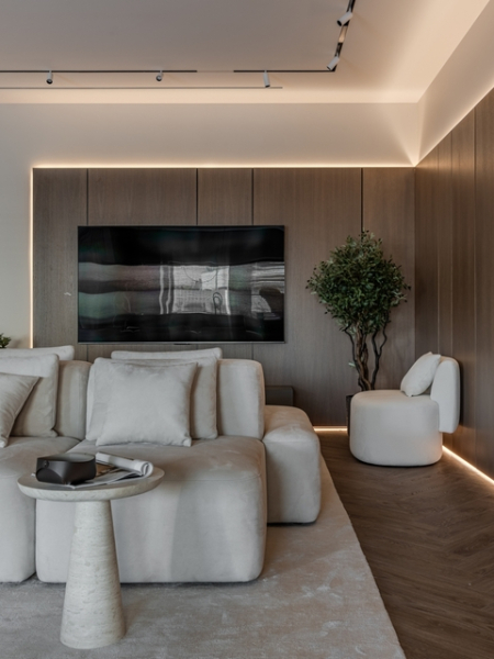 Минималистичный и функциональный дом со спа-комплексом