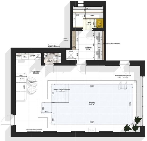 Минималистичный и функциональный дом со спа-комплексом
