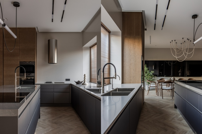 Минималистичный и функциональный дом со спа-комплексом