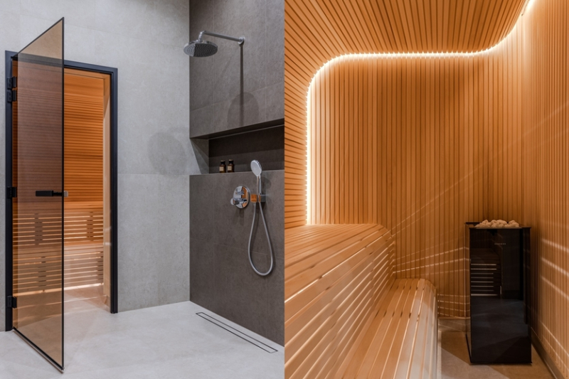Минималистичный и функциональный дом со спа-комплексом