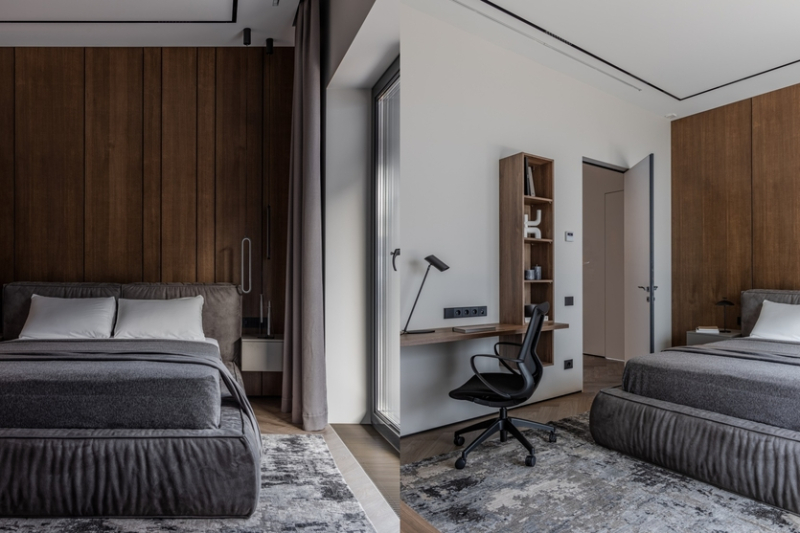 Минималистичный и функциональный дом со спа-комплексом