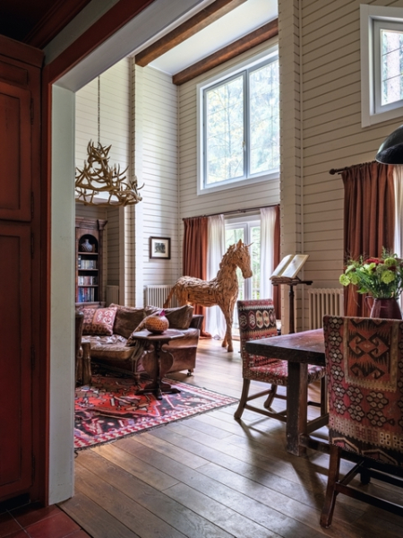 Авторский прованс: дача для семейного отдыха