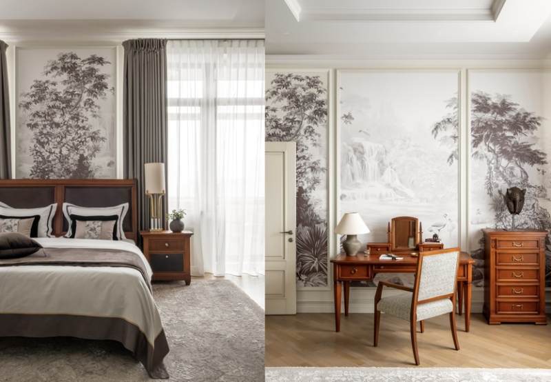 Современная классика с яркой харизмой: реновация квартиры для семьи из пяти человек