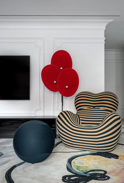 Уютный и романтичный интерьер с яркими акцентами