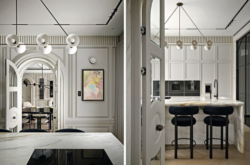 Эффектная квартира для семьи с двумя детьми