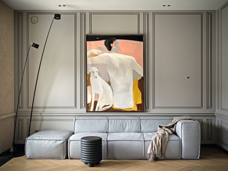 Эффектная квартира для семьи с двумя детьми