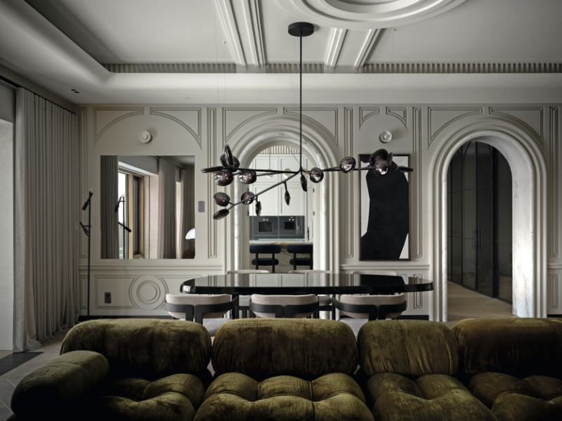 Эффектная квартира для семьи с двумя детьми