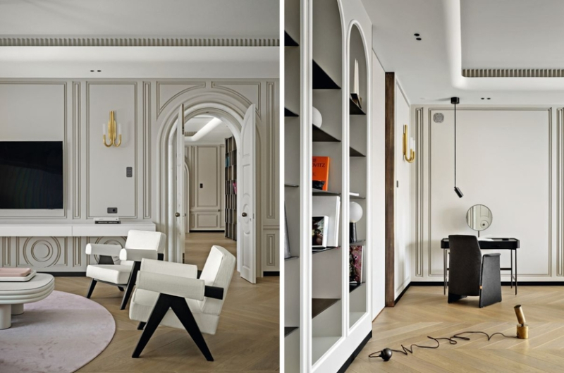 Эффектная квартира для семьи с двумя детьми