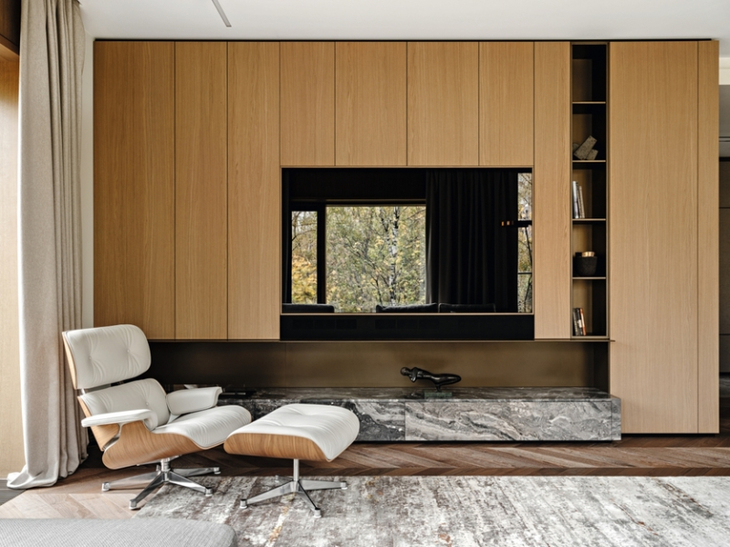 Гармония интерьера и вида за окном: квартира для семьи