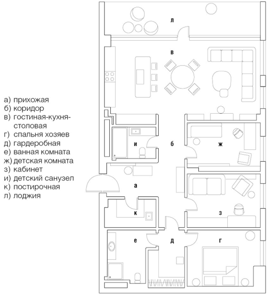 Интерьер как искусство: квартира в Москве для семьи