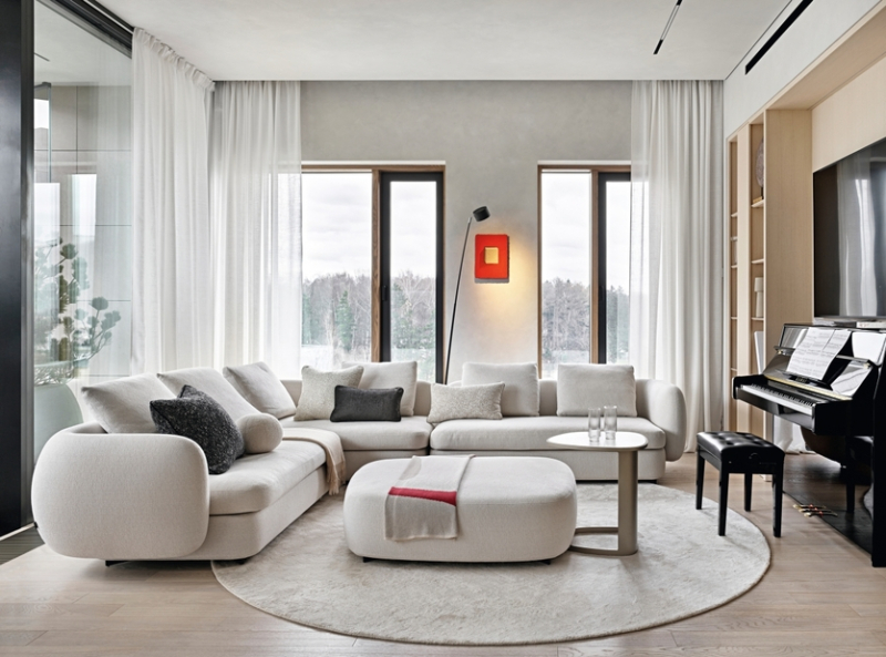 Интерьер как искусство: квартира в Москве для семьи