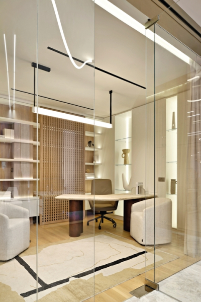 Уютная роскошь: офис для риелторской компании в Дубае