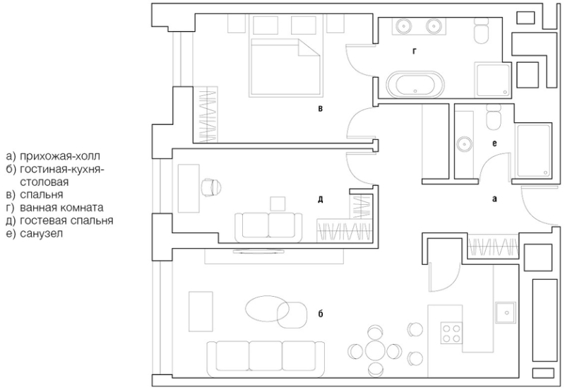 Уютные и современные апартаменты в Москве, которые оформили в рекордные сроки
