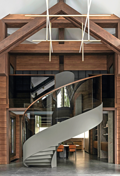 В единстве с природой: современный загородный дом для разных поколений семьи