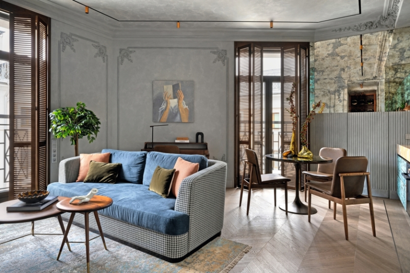 Интерьер с обложки: вау-квартира для творческого владельца