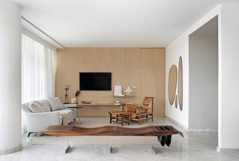 Интерьер вокруг культовой мебели: квартира в Сан-Паулу