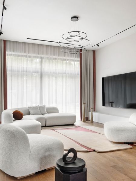 Тихая роскошь: современный загородный дом