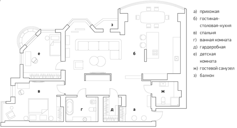 Квартира-настроение: атмосферный интерьер для молодой семьи