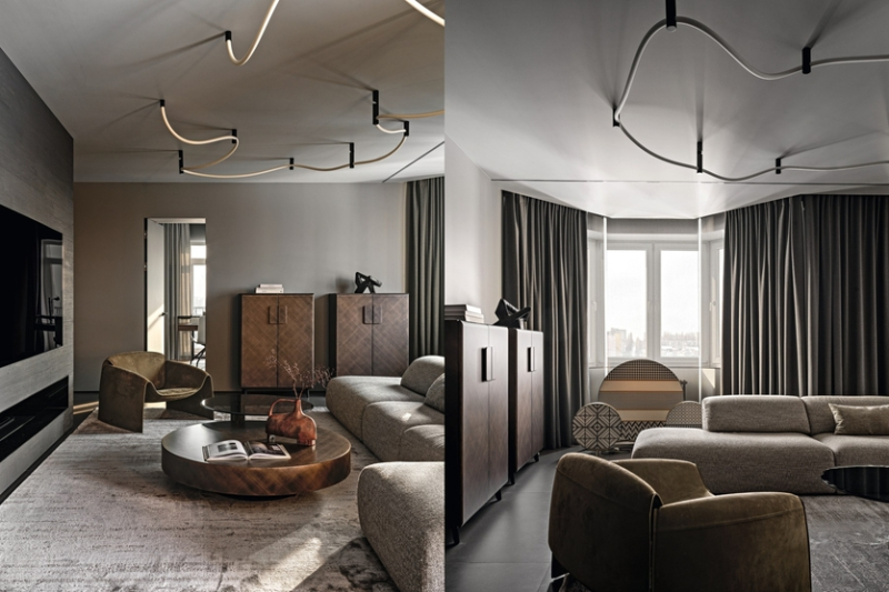 Квартира-настроение: атмосферный интерьер для молодой семьи