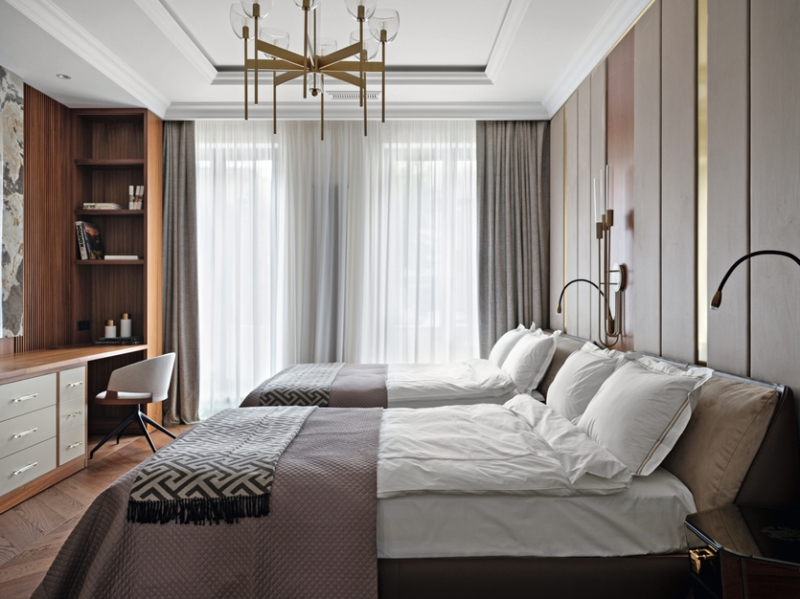 Уютная классика: квартира в Москве для семейной пары