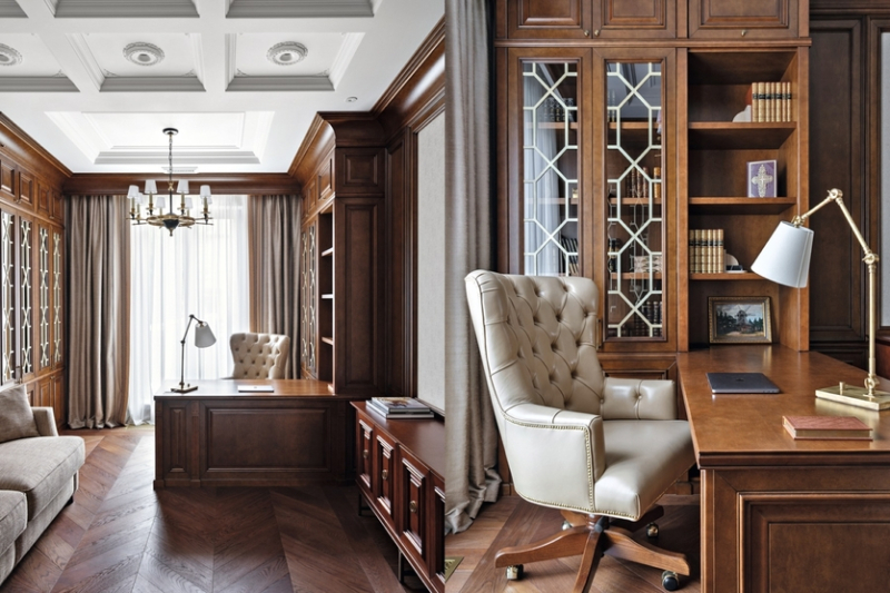 Уютная классика: квартира в Москве для семейной пары