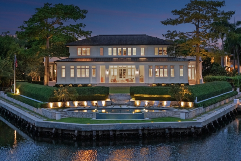 Вилла с мариной: дом Робби Уильмса во Флориде