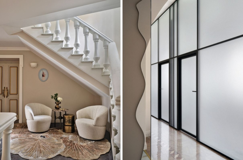 Интерьер клиники эстетической медицины: роскошное пространство на стыке истории и высоких технологий