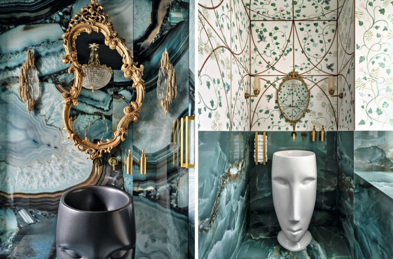 Интерьер клиники эстетической медицины: роскошное пространство на стыке истории и высоких технологий