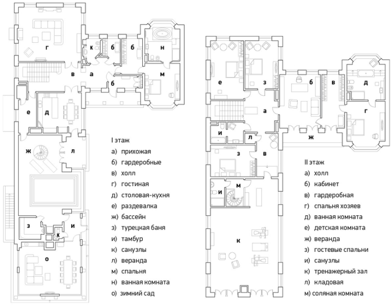 Тихая роскошь: преображение семейного особняка в окружении хвойного леса