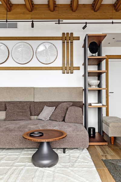 Квартира с атмосферой загородного дома на Красной Поляне