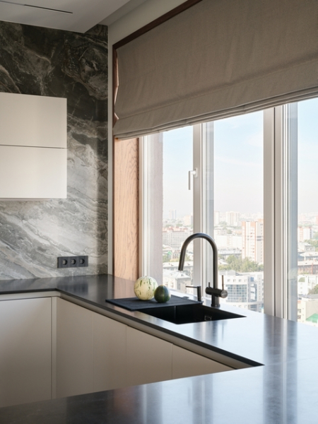 Панорамная квартира со спа-зоной и видом на Обь