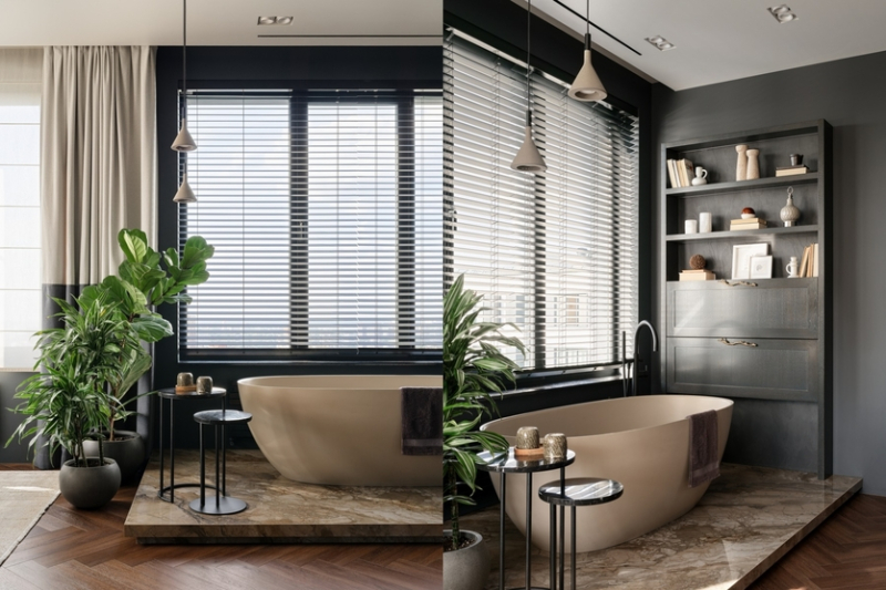 Панорамная квартира со спа-зоной и видом на Обь