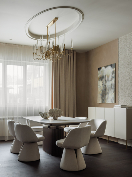 Современная классика с духом бунтарства: дом под Санкт-Петербургом