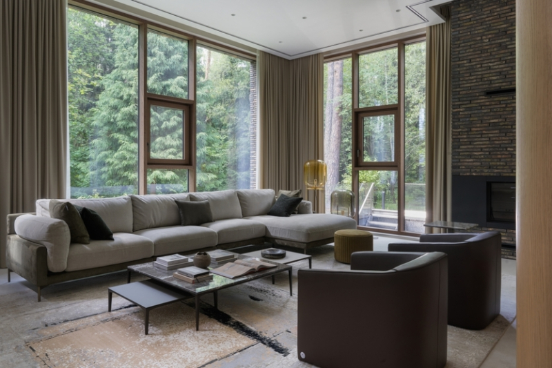 Дом, живущий в ритме леса