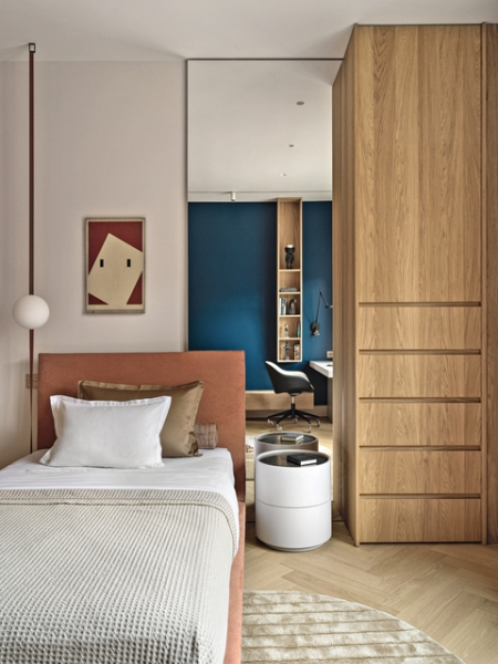 Элегантность вне времени: двухуровневая квартира в Москве