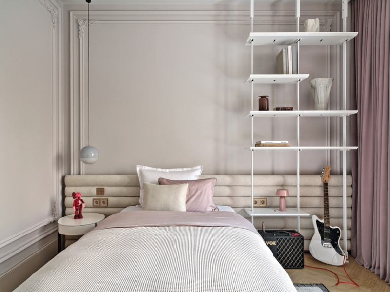 Элегантность вне времени: двухуровневая квартира в Москве