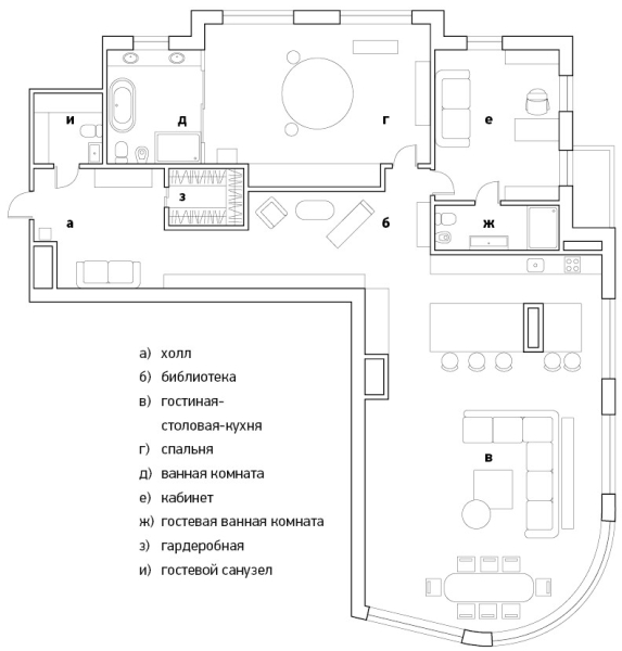 От авангарда до ар-деко: эклектичная квартира в центре Москвы