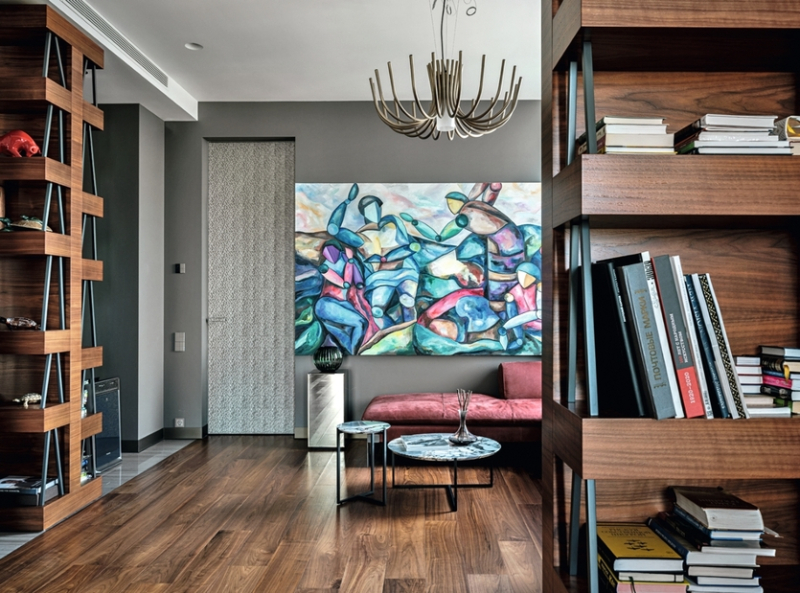 Квартира как загородный дом: современный интерьер для семьи